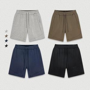 Vintage casual 380 grammes coton Sport -fit basket Shorts hommes Fitness Shorts pour Sports de plein air course entraînement DDP expédition - Product Image 4