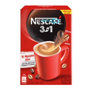 Oferta Especial en Nescafé 3 en 1 Original, Café Instantáneo en Caja, Combinación de Granos de Robusta y Arábica, Sabores a Chocolate, Azúcar y Crema - Venta al por Mayor - Product Image 1