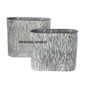 Maceta de Metal de diseño personalizado, maceta decorativa hecha a mano de excelente calidad, elegante maceta de Metal al por mayor - Product Image 3