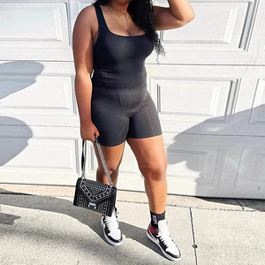 Conjunto de dos piezas personalizado de alta calidad, ropa de mujer, 100% algodón, Sudadera con capucha de manga larga de gran tamaño, conjunto de Sudadera con capucha para mujer, conjunto corto para niñas - Product Image 5