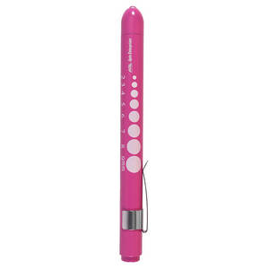 Instrument médical pour les examens oculaires, de la gorge et cliniques, stylo lumineux rose, lampe médicale avec jauge pupillaire, diagnostic - Product Image 3