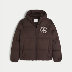 Chaqueta Varsity de Mezclilla de Alta Calidad para Hombre, Estilo Vintage, Logotipo Bordado en la Parte Delantera, Diseño Sólido, Cierre de Cremallera, 100% Nailon - Product Image 6