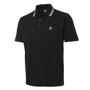 Polos de algodón suave lisos para hombre de primera calidad, manga corta, antiarrugas en polos blancos informales para hombre al por mayor. - Product Image 5