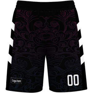 Maillot de basket-ball personnalisé à impression numérique par sublimation, en maille polyester, brodé, uniforme réversible - Product Image 6