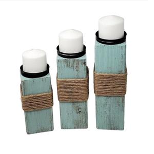 Christmas Decorative Wooden <b>Candle</b> Stand Antique Handmade Wood <b>Candle</b> <b>Holders</b> for Living Room Table Centre piece Wedding Decor - Product Image 1