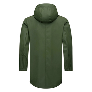 Chaquetas cortavientos impermeables con capucha y desmontable personalizadas para hombre, chaqueta cortavientos ligera de alta calidad para hombre Ronpex - Product Image 3