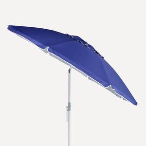 <span class=keywords><strong>Parasol</strong></span> de <span class=keywords><strong>plage</strong></span> bleu en aluminium avec cadre en fibre de verre de luxe de 8 pieds, protection UV, portable avec sac de transport, vente en gros - Product Image 2