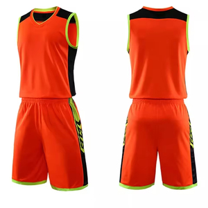 Breathable Moisture-Wicking Plus Size Unisex Basketball Uniform Sports Wear 100% Polyester Sleeveless Custom Team <b>Name</b> High - Product Image 5