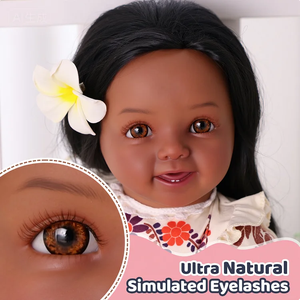 Muñeca Bebé Reborn de Vinilo Realista de 20 Pulgadas, Modelo <span class=keywords><strong>Susan</strong></span> de Babeside, con Cabello Rizado Injertado a Mano - Product Image 6