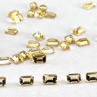 Citrine Naturelle de Qualité Supérieure, Pierre Précieuse en Vrac, Coupe Octogonale 6x4mm, 20 Carats, MOQ, Plus de 50 Ans d'Expérience, Certifié OEM/ODM
