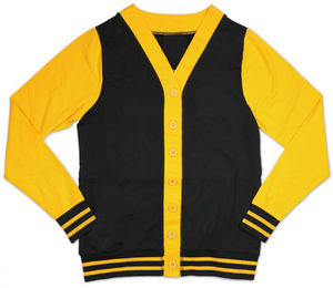 V-Neck Embroidery Plain Jacquard Knitted Latest Design Ladies <b>Cardigans</b> Sweater <b>With</b> Side <b>Pockets</b> Loose Fit - Product Image 2