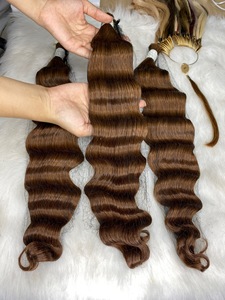 ผมเวียดนามแท้คุณภาพพรีเมียม Ady Hair Bac Ninh Super Double Drawn แบบมัดเป็นช่อ  ไม่ผ่านการแปรรูป  ไม่หลุดร่วง - Product Image 5