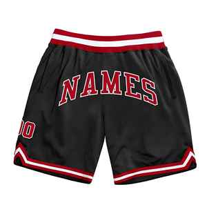 Shorts de basketball pour hommes en polyester double maille 100 % respirant, séchage rapide, personnalisés par sublimation, pour l'entraînement et le streetwear – Vente en gros - Product Image 4