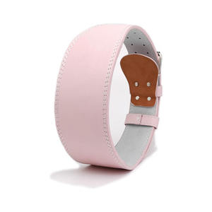 Cinturones Acolchados de Cuero Personalizados, Nuevos, Ajustables, de Piel de Vaca, Transpirables, para Levantamiento de Pesas y Entrenamientos - Product Image 1