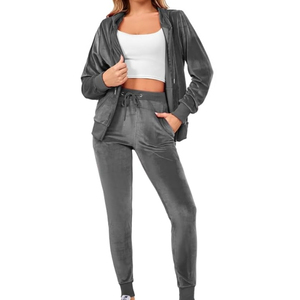 Meilleur prix de vente, logo personnalisé, ensembles de survêtements pour femmes, pantalons de survêtement, impression personnalisée, service OEM, survêtement pour femmes à séchage rapide - Product Image 4
