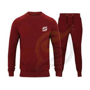Nouveau style hiver 2024, survêtement décontracté pour homme à capuche, 2 pièces, couleur unie, logo personnalisé, ensemble de survêtement unisexe - Product Image 1