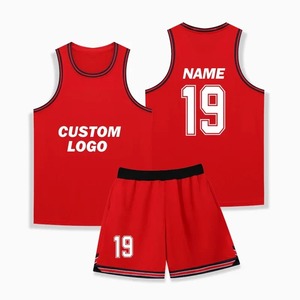 Men's Breathable Durable Lightweight Basketball Uniform Suit Set for Heat <b>Transfer</b> Print Training Customized Sizes and Logos - Product Image 2