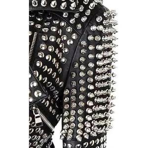 2025 Classic New Design Women Genuine <b>Leather</b> Puffer <b>Jacket</b> Winter Stand Autumn Knitted Breathable <b>Long</b> Sleeve Windproof Front - Product Image 2