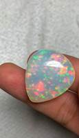 Opale éthiopienne de haute qualité, créée en laboratoire, taille ovale, cabochon, pierre précieuse, fabrication artisanale, qualité supérieure, 8-12 carats, en vrac, vente en gros