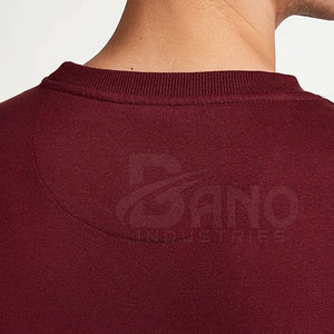 Sudadera de algodón 100% para hombre, ropa informal estilo Hip Hop personalizada con estampado de patrón sólido, ajuste holgado de XS 6XL para la temporada de otoño - Product Image 5