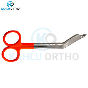 KAHLU ORTHOPEDIC-Tijeras de vendaje quirúrgico con mango rojo personalizado, acero inoxidable, alta calidad, novedad - Product Image 4