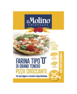 Farine naturelle 100% de haute qualité, idéale pour les pizzas croustillantes et les utilisations professionnelles, fabriquée en Italie, prête à l'expédition - Product Image 1