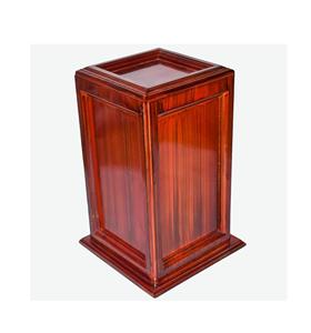 Handmade Wooden <b>Urns</b> for Human Ashes Adult <b>Large</b> - Wooden Box Funeral Cremation <b>Urns</b> for Ashes (11 x 6 x 6 Inches Teak Maroon) - Product Image 1