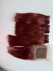 Paquets de cheveux Remy vierges brésiliens et indiens crus cuticule alignée cheveux personnalisables de haute qualité cheveux humains - Product Image 5