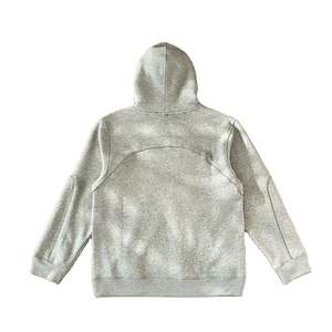 Sudadera Extra Grande con Efecto Desgastado por el Sol, 460 GSM, Tejido Grueso, Lavado Ácido, Corte Regular, 100% Algodón, Sudadera de Invierno para Hombre y Mujer - Product Image 6