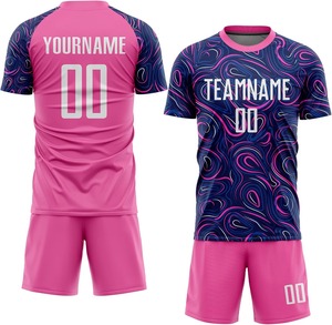Maillot de Football Respirant Personnalisable Haut Nouveau Style Adultes Équipes Uniforme Logo OEM Service Sublimation Technique Short de Football - Product Image 1