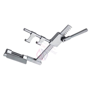 Écarteur manuel réutilisable à lames en acier inoxydable pour chirurgie cardiovasculaire et thoracique - Product Image 6