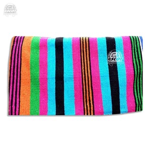 Almohadilla de manta de sillín de caballo de algodón puro de alta calidad, almohadilla occidental Navajo dari para montar a caballo a granel - Product Image 1