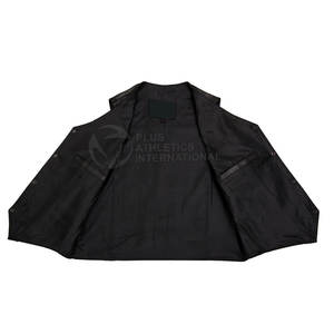 Chaleco de cuero de vaca hecho a medida a la moda para hombre Chaleco de cuero ajustado hecho en Pakistán - Product Image 3