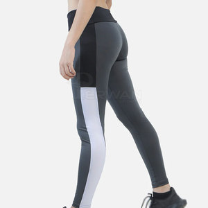 Mallas de Yoga de alta calidad 2025 para mujer, cintura elástica, sólidas, transpirables, de secado rápido, de longitud completa, superventas - Product Image 2