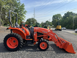 ซัพพลายเออร์ที่ดีที่สุด รถแทรกเตอร์ Kubota L3560 37 แรงม้า ขับเคลื่อน 4 ล้อ ขนาดกะทัดรัด เครื่องยนต์ดีเซล ระบบไฮโดรสแตติก พร้อมตัวเลือกติดตั้งหัวเก๋งและที่ตักดินด้านหน้า ราคาถูก ขาย - Product Image 2