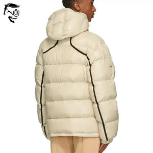 Veste matelassée pour hommes manteau d'hiver à capuche matelassé isolé léger chaud mots-clés fabriqués par Unbridleds Industry - Product Image 3