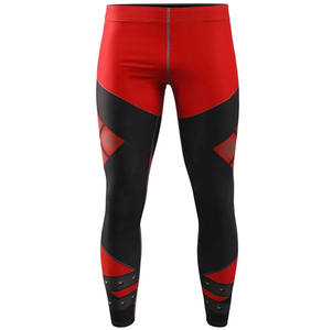 Leggings de sport unisexe, vêtements d'arts martiaux, rashguard de sport, pantalon de compression, leggings de sport Bjj Jiu Jitsu Yoga, devant - Product Image 3