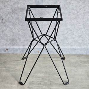 Industrial-Style Heavy Duty <b>Cast</b> Iron Furniture Legs 10mm Diameter <b>Powder</b> Coated for Hospital and Dining Tables CHBCF036 - Product Image 3