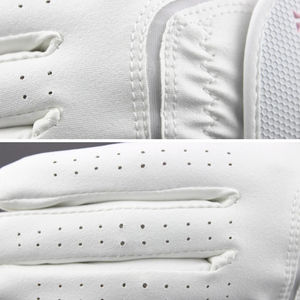 Gants de golf en cuir antidérapants en peau de mouton personnalisés en gros pour hommes et femmes de haute qualité avec logo personnalisé pour le sport - Product Image 3