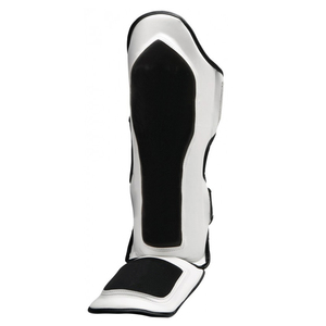 Protège-tibias Kickboxing de haute qualité Protège-tibias en cuir personnalisés Protection des pieds et des jambes pour l'entraînement - Product Image 3