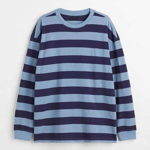 Camiseta Deportiva de Entrenamiento para Hombre 2025, 100% Algodón, Talla Grande, Manga Larga, Corte Holgado, Estampado Digital Sólido, Ecológica - Product Image 6