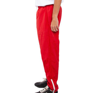 2025 personnalisé hommes Colorblock passepoil pantalons de survêtement Patchwork Nylon Polyester taille élastique mi décontracté pantalons pour hommes, lavé - Product Image 6