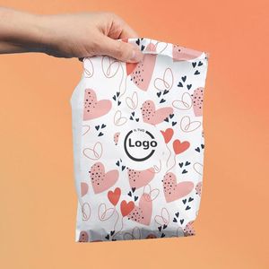 Bolsas de Papel Kraft Blancas de 14x38x10 cm - Proceso de Impresión a Cuatro Colores Personalizado para Exposiciones, Pasteles, Manualidades y Dulces - Product Image 3