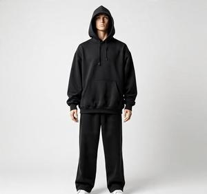 ชุดวอร์มผู้ชายขายดีประจำปี 2026 ออกแบบเองได้ คอลเลคชั่นฤดูหนาวสุดฮิต บริการ OEM ชุดฮู้ดดี้โอเวอร์ไซส์ - Product Image 3