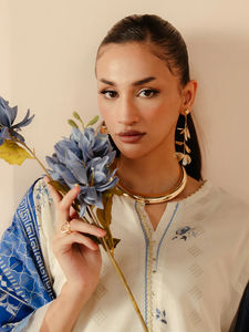 Traje Shalwar Kameez para Mujer al por Mayor, Bordado en Lino, para Todas las Temporadas, Bodas, Fiestas, Ropa Casual, OEM Personalizado, Alta Calidad, Pesado - Product Image 3