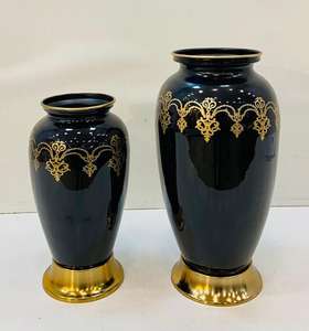 แจกันดอกไม้โลหะทำด้วยมือคุณภาพระดับพรีเมี่ยมสไตล์การออกแบบชายฝั่งสำหรับบ้านและโรงแรมตกแต่งคริสต์มาสทำด้วยมือ - Product Image 3