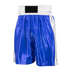 Short de boxe à bas prix Short de boxe avec logo personnalisé Short de boxe taille personnalisée Jiu Jitsu Kimono fabriqué au Pakistan - Product Image 2