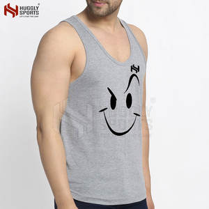 Camiseta sin mangas para hombre más vendida 2025 informal de punto transpirable y ligero precio barato para adultos - Product Image 2