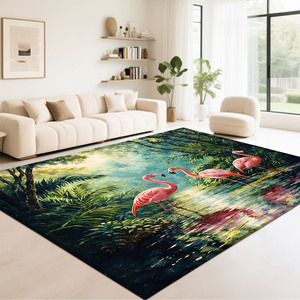 Alfombra Personalizada para Sala de Estar o Dormitorio, Antideslizante, de Poliéster - Product Image 4