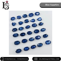 Qualité fine 100% naturel 85 saphir bleu royal chauffé 6x4mm forme de poire ovale pierres précieuses en vrac meilleur prix pour la fabrication de bijoux